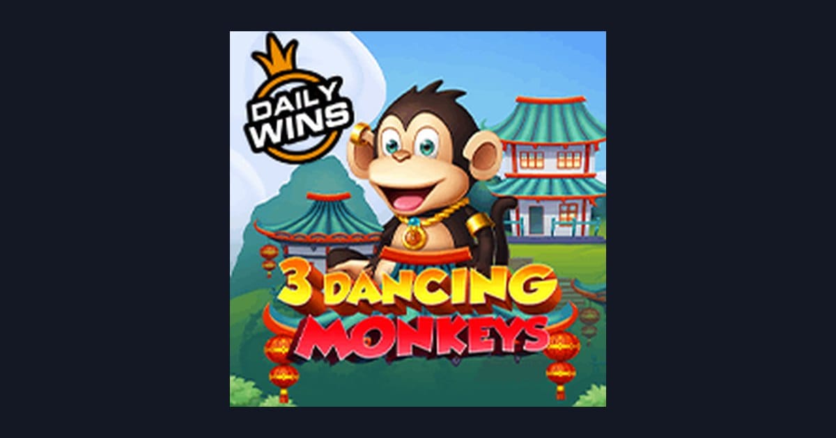 Main 3 Dancing Monkeys dengan Depo 5 Ribu, Raih Sensasi Menang Besar